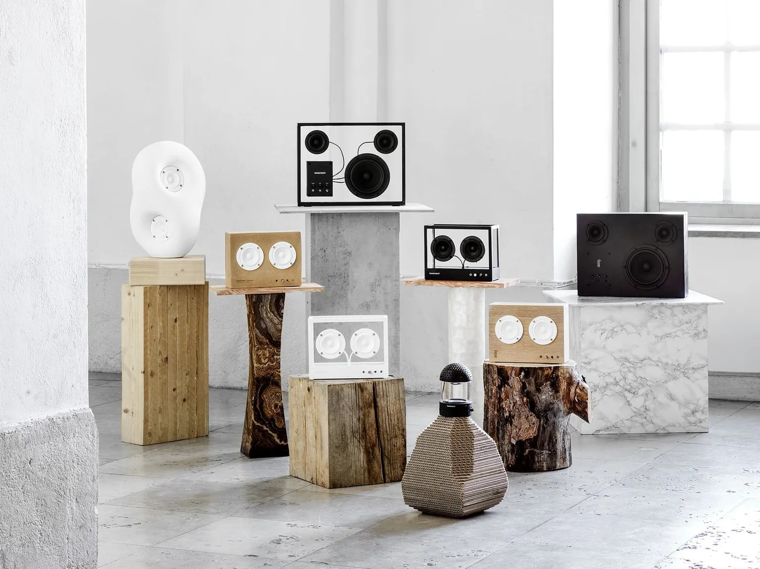 transparent sound speakers