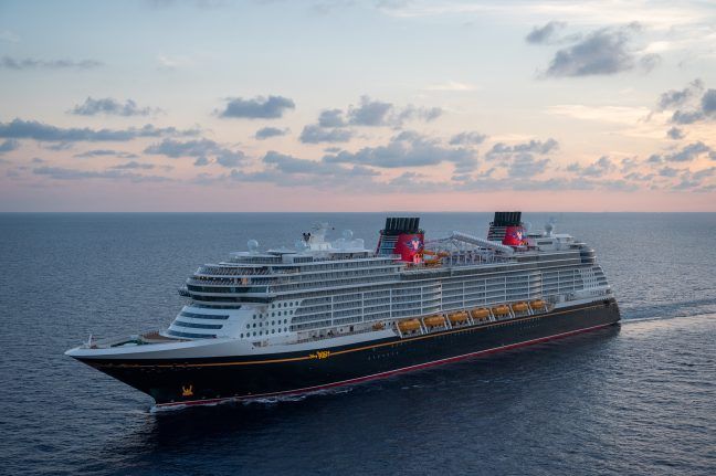 Disney Cruise Line ship exterior
