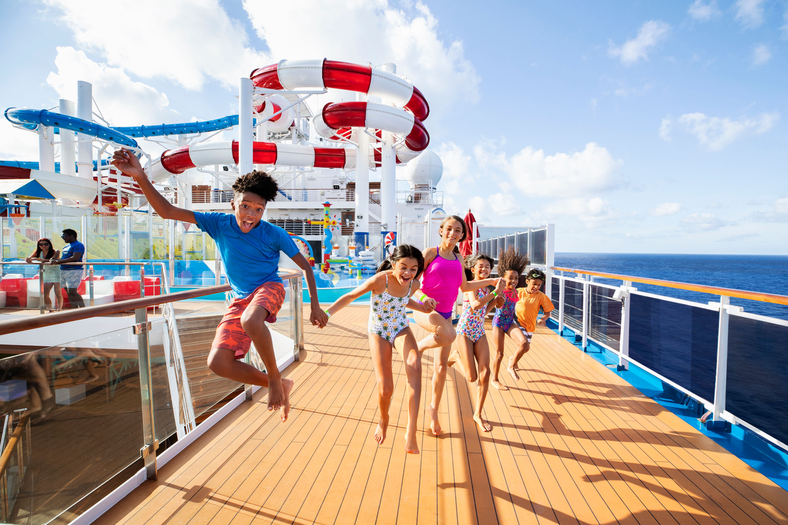 Carnival WaterWorks onboard attraction