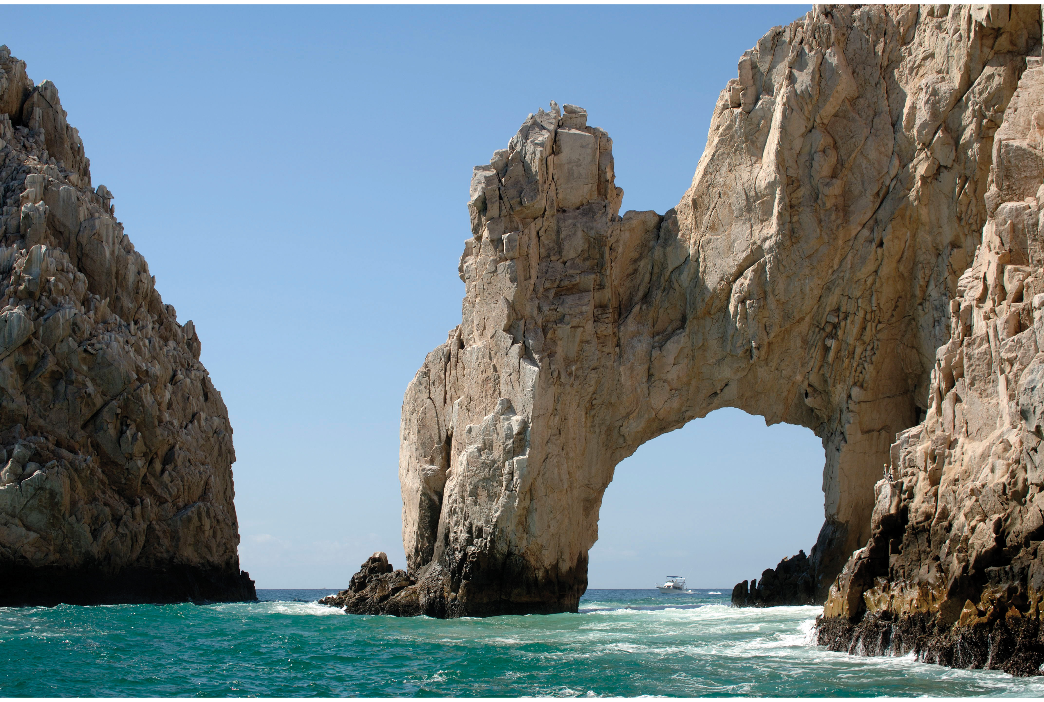 Mexico West Coast cruise destination featuring Cabo San Lucas El Arco rock formation and Pacific coastline