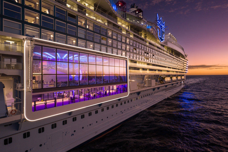 Royal Caribbean Icon Class ship exterior
