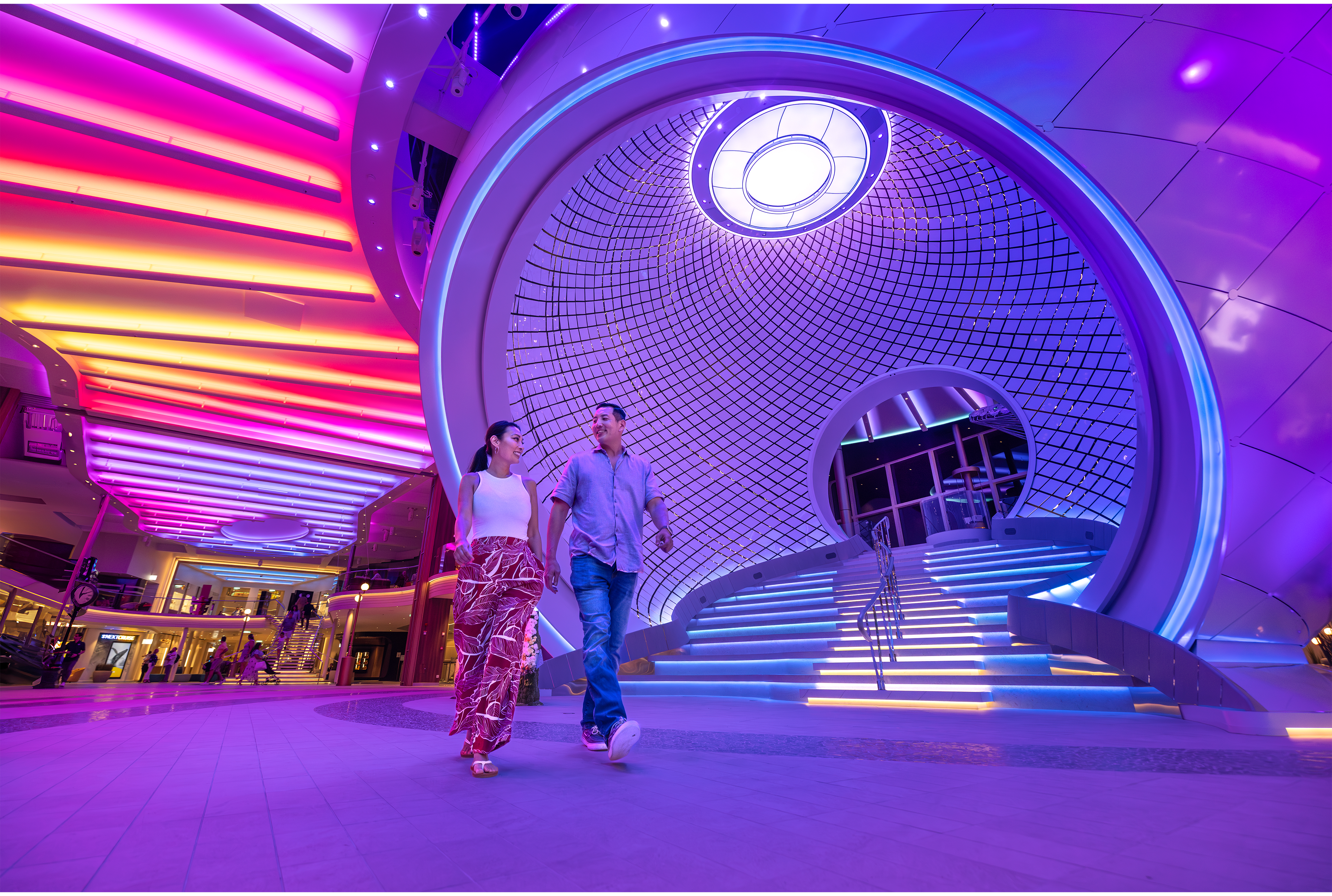 Royal Caribbean Pearl attraction area