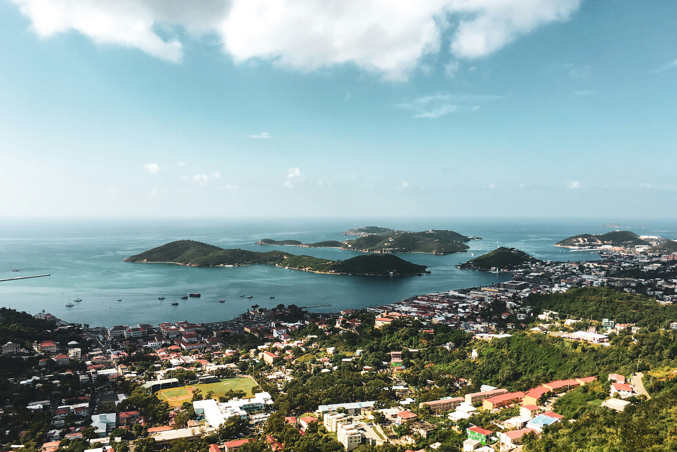St. Thomas US Virgin Islands scenic cruise destination