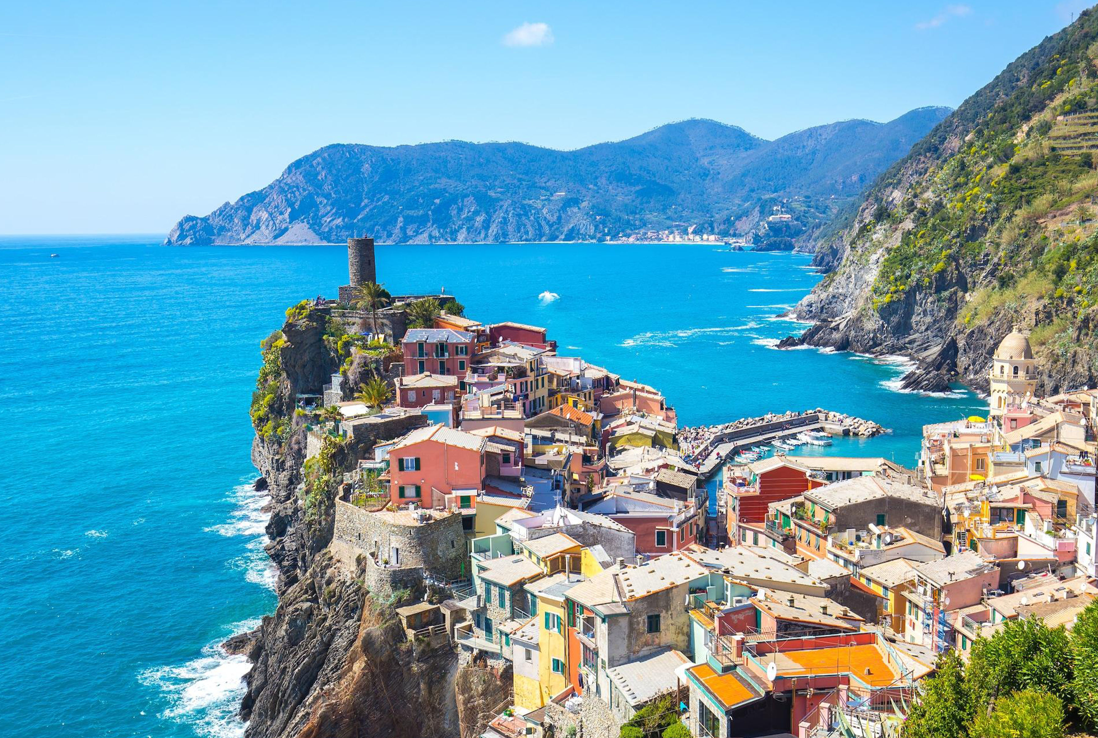 Worldwide cruise destination featuring Mediterranean coastline, Europe cruise scenery, and global travel inspiration