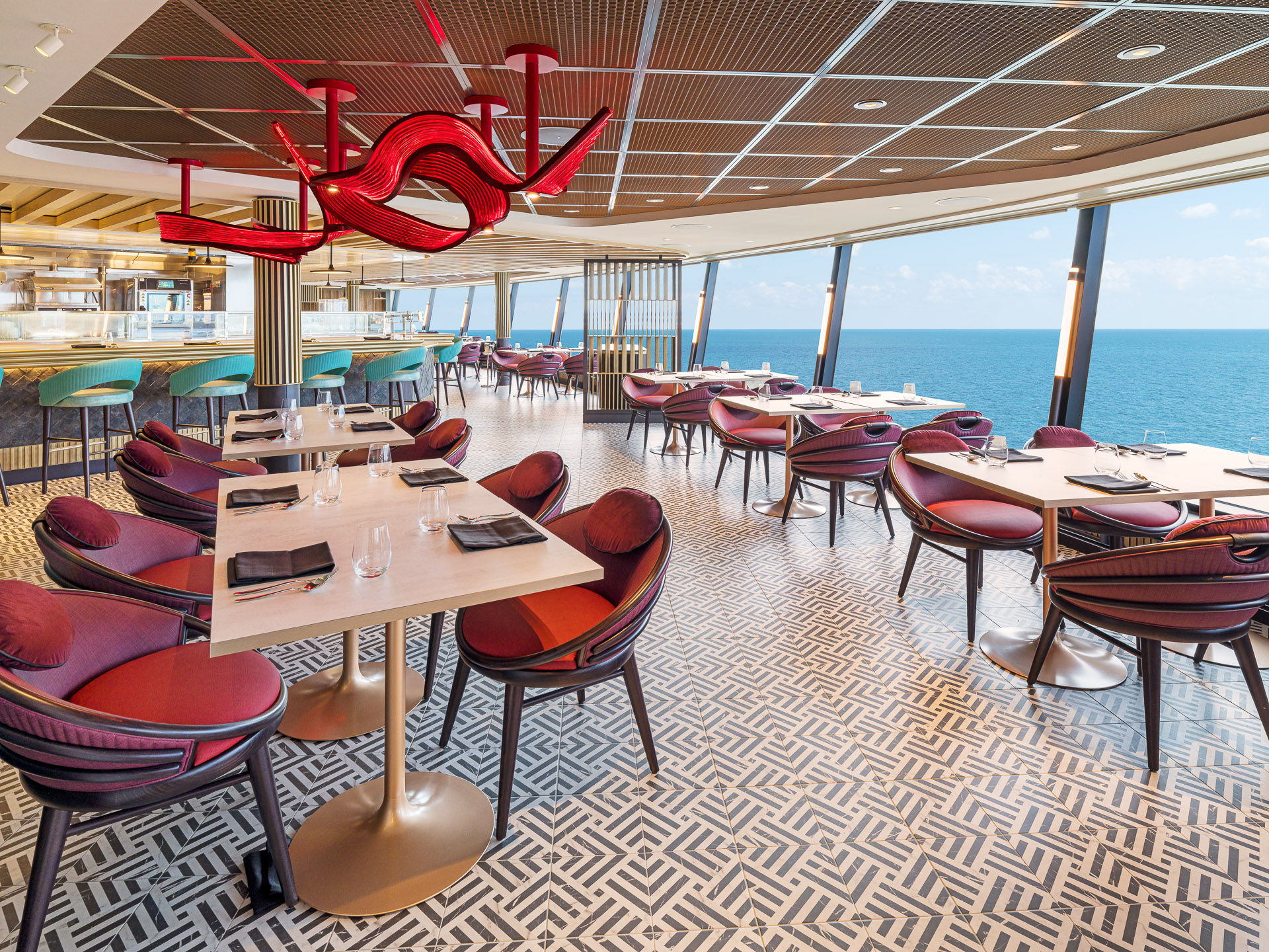 Norwegian Aqua specialty dining restaurant