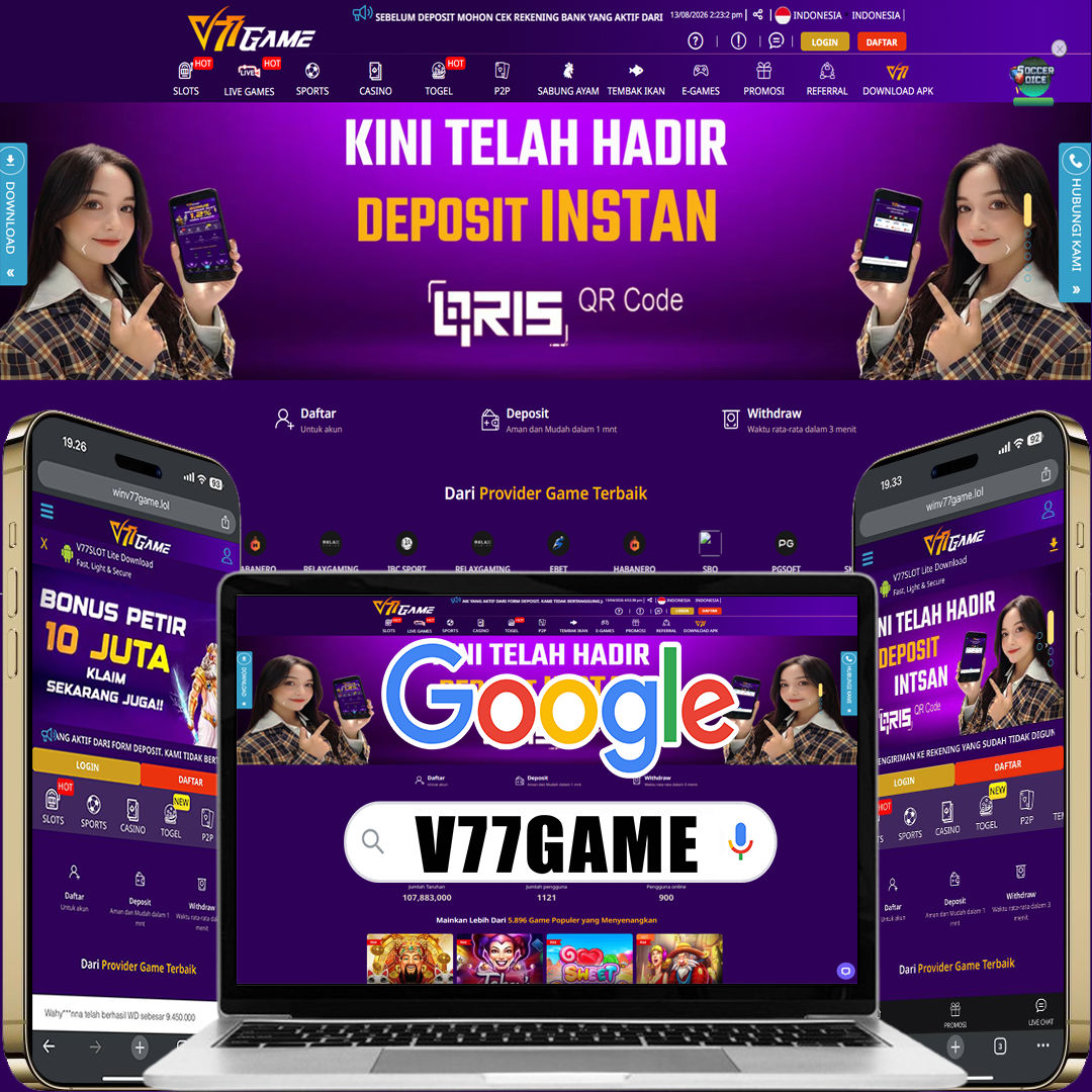 V77 | Link Main Game Apapun Pasti Pecah Cek Rtp Malam ini Pasti Gacor Hari Ini