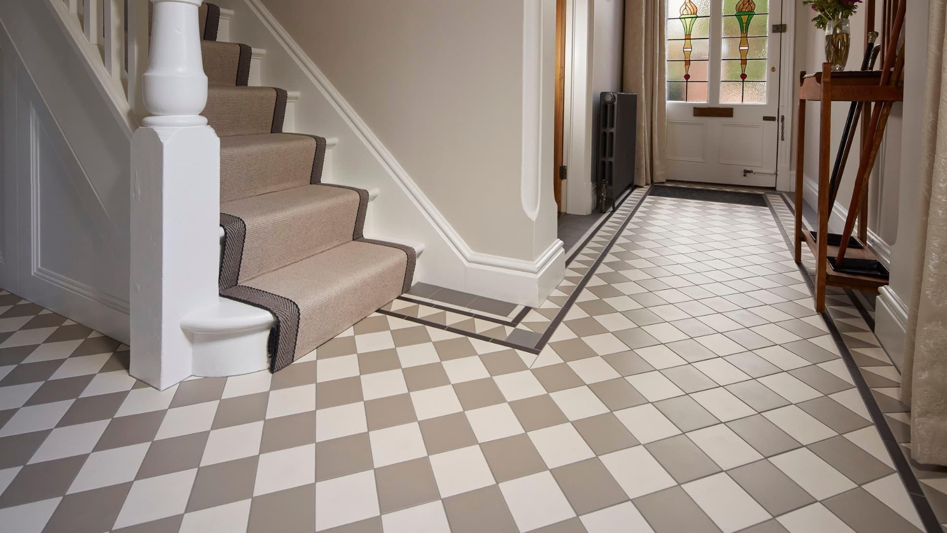 Hallway Floor Tiles • Scott & Porter