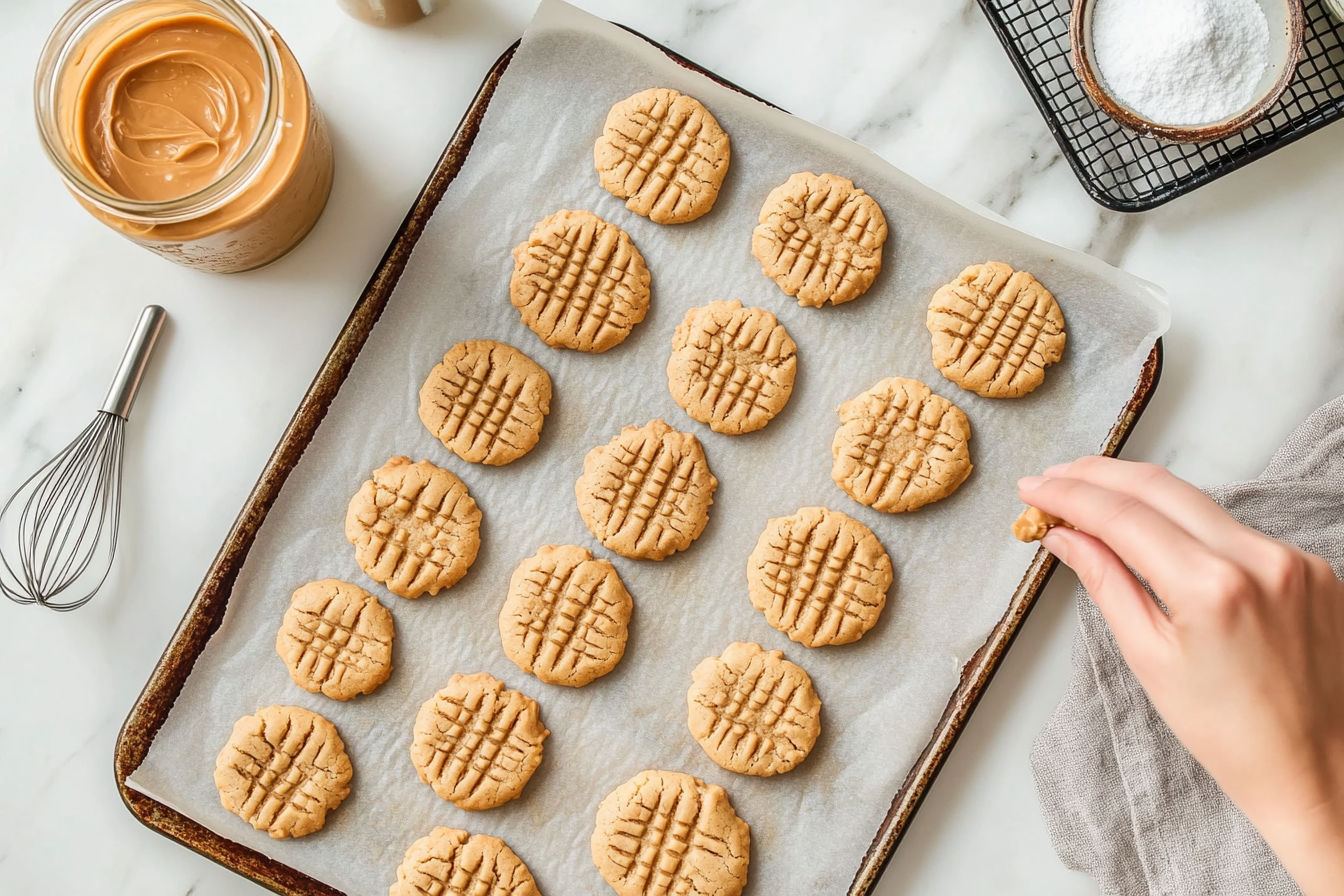 Bake 3-Ingredient Peanut Butter Cookies In Just 30 Minutes