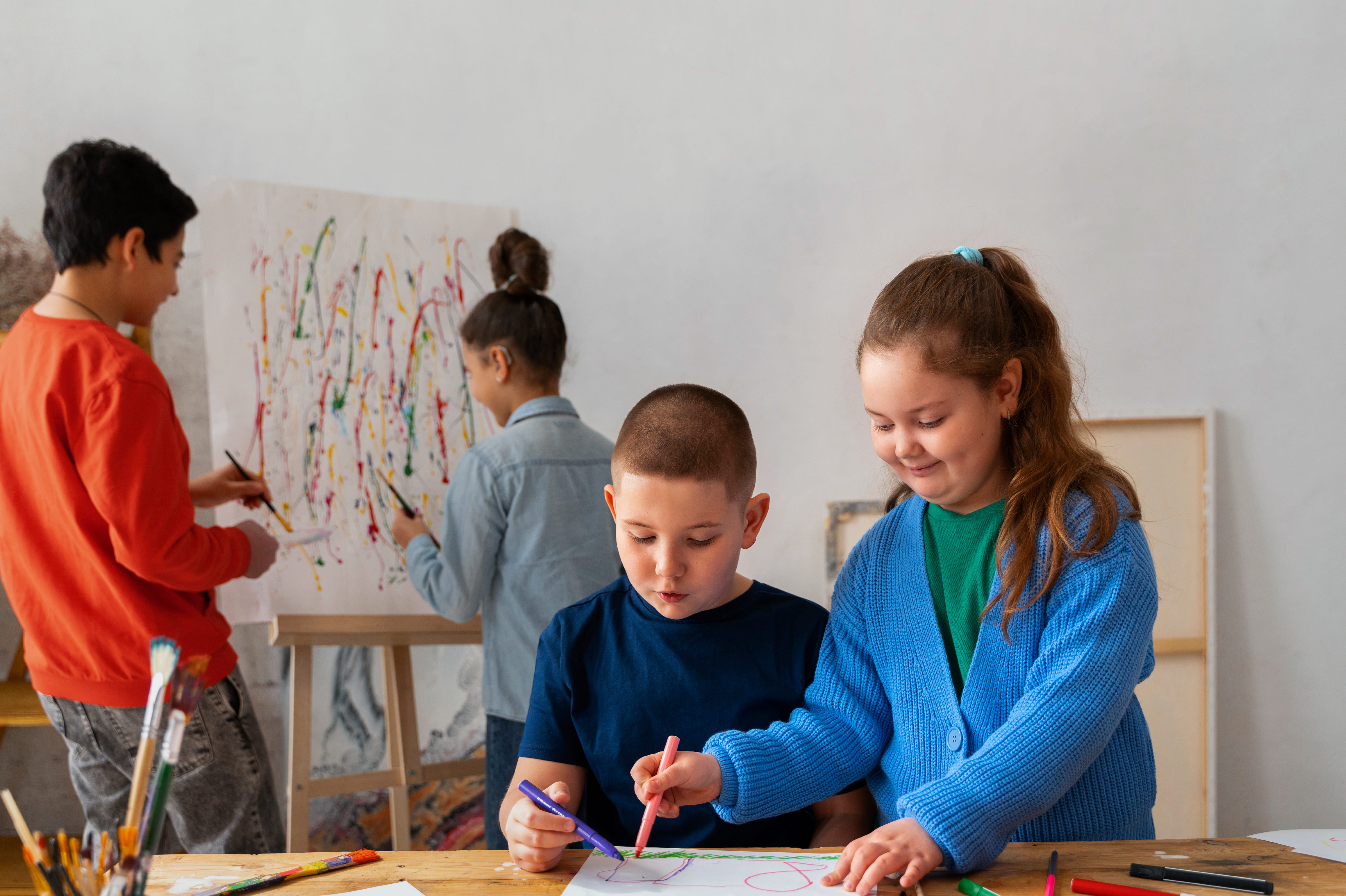 Unleashing Creativity through Art School