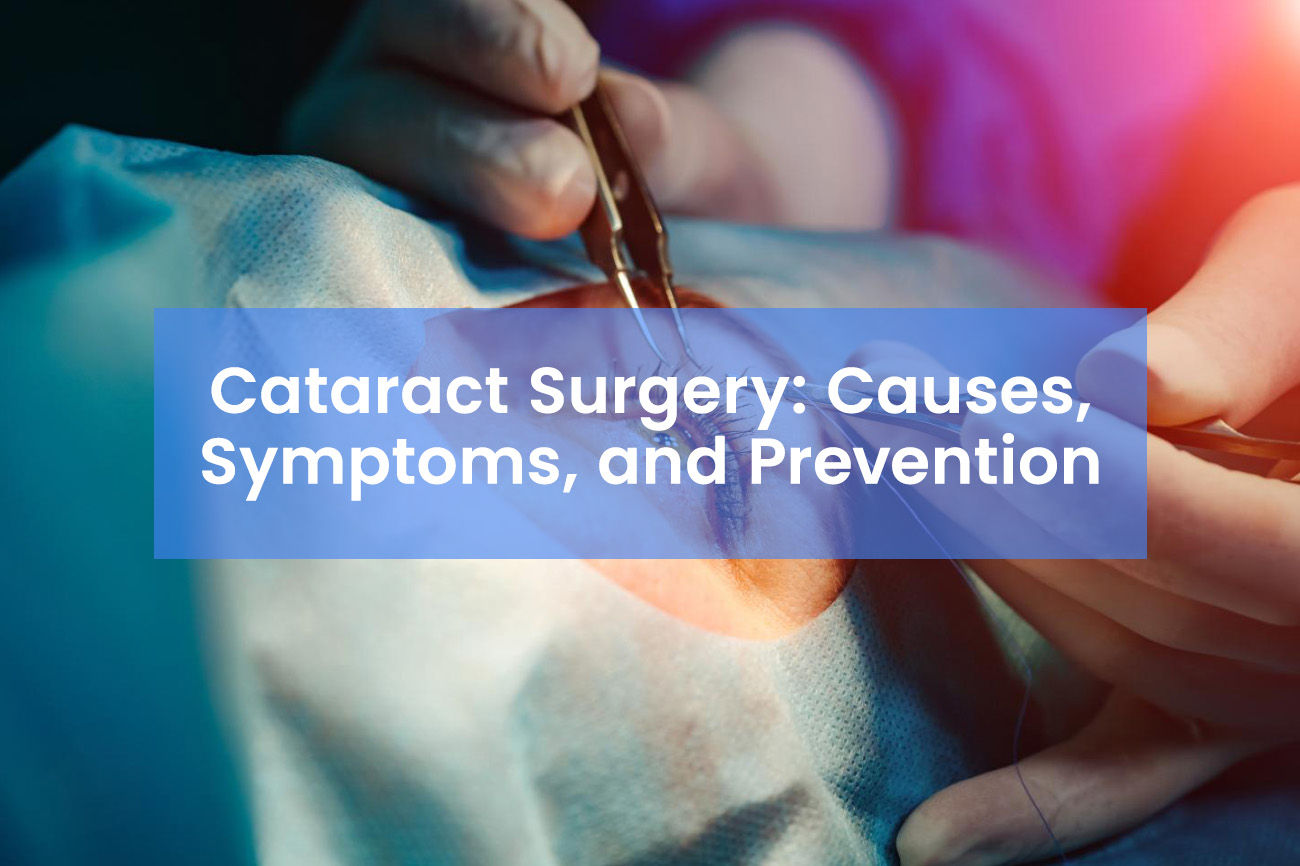 Comprehending Cataract Surgery: Causes, Symptoms & Prevention