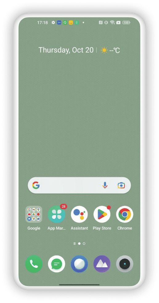 Home Screen