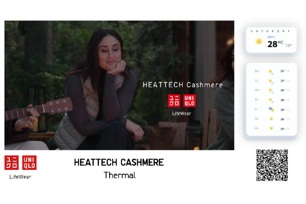 UNIQLO HeatTech (V) | L-Band with Weather Widget