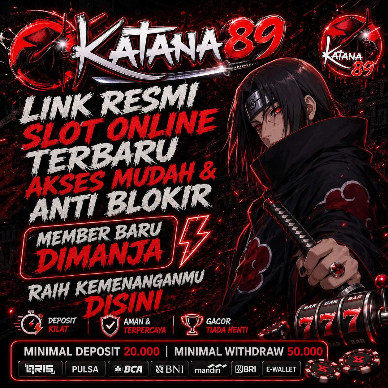 KATANA89 : Link Resmi Slot Online Terbaru Akses Mudah & Anti Blokir