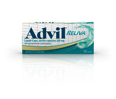Advil Reliva liquid caps 200mg