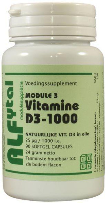 Alfytal Vitamine D3-1000