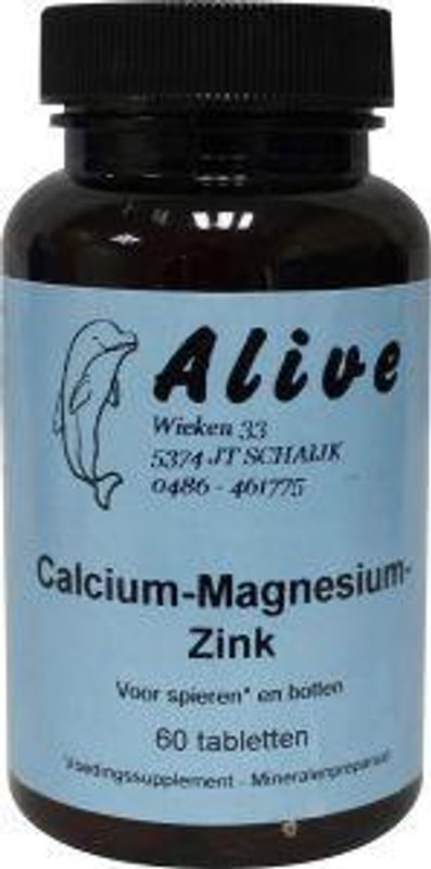 Alive Calcium magnesium zink