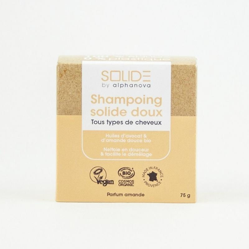 Alphanova Solide Shampoo blok ieder haartype