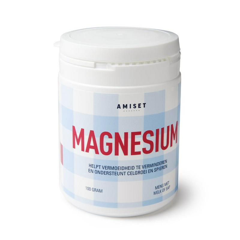 Amiset Magnesium lactaat 100% puur