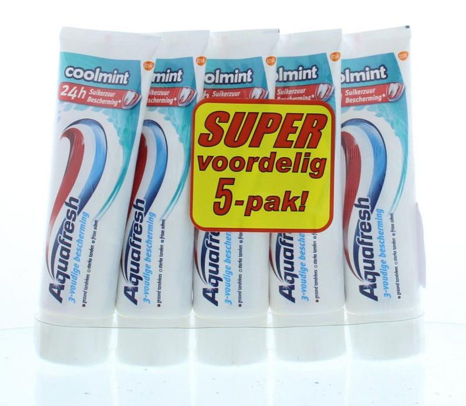 Aquafresh Tandpasta coolmint 5-pack