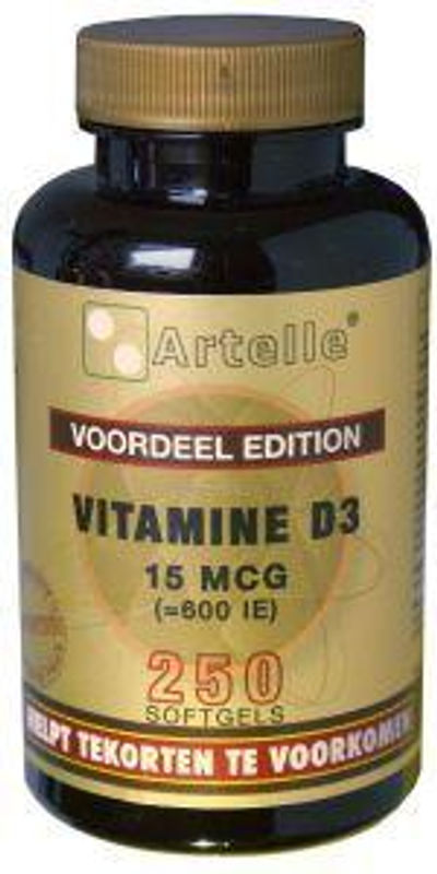 Artelle Vitamine D3 15mcg