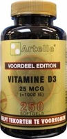 Artelle Vitamine D3 25mcg