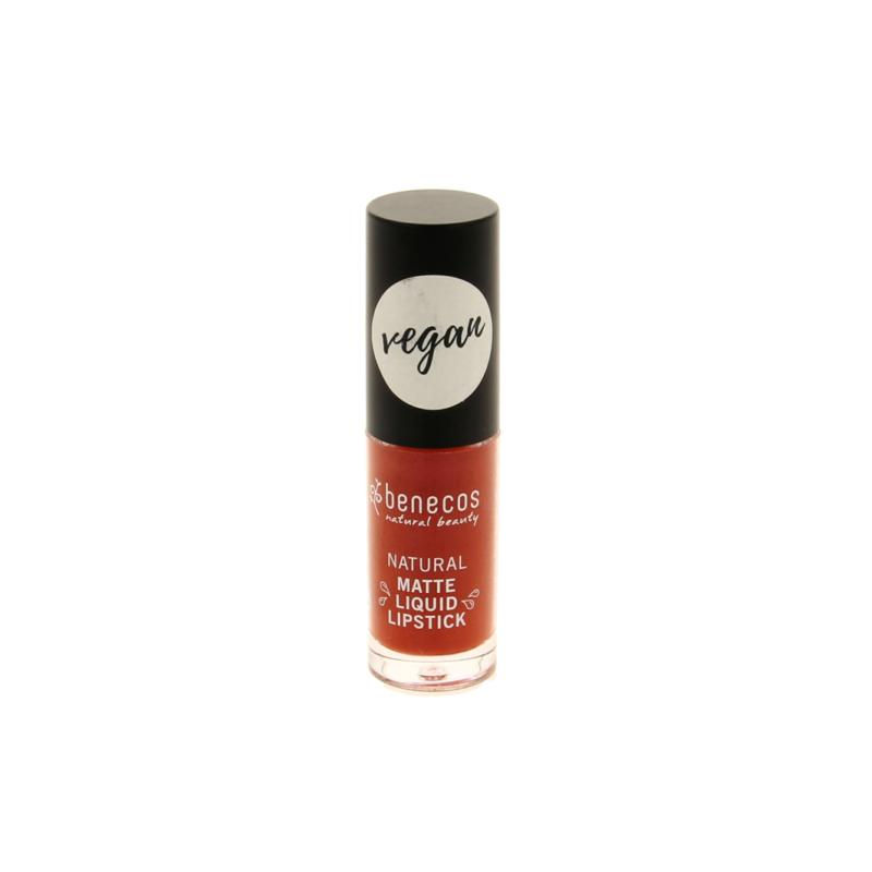 Benecos Lippenstift liquid mat trust in rust