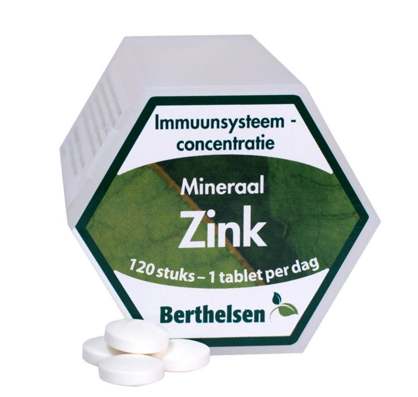 Berthelsen Zink gluconaat 20mg