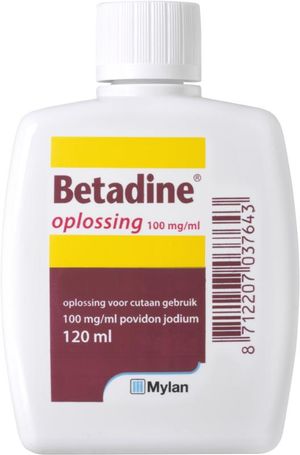 Jodium oplossing 100 mg/ml