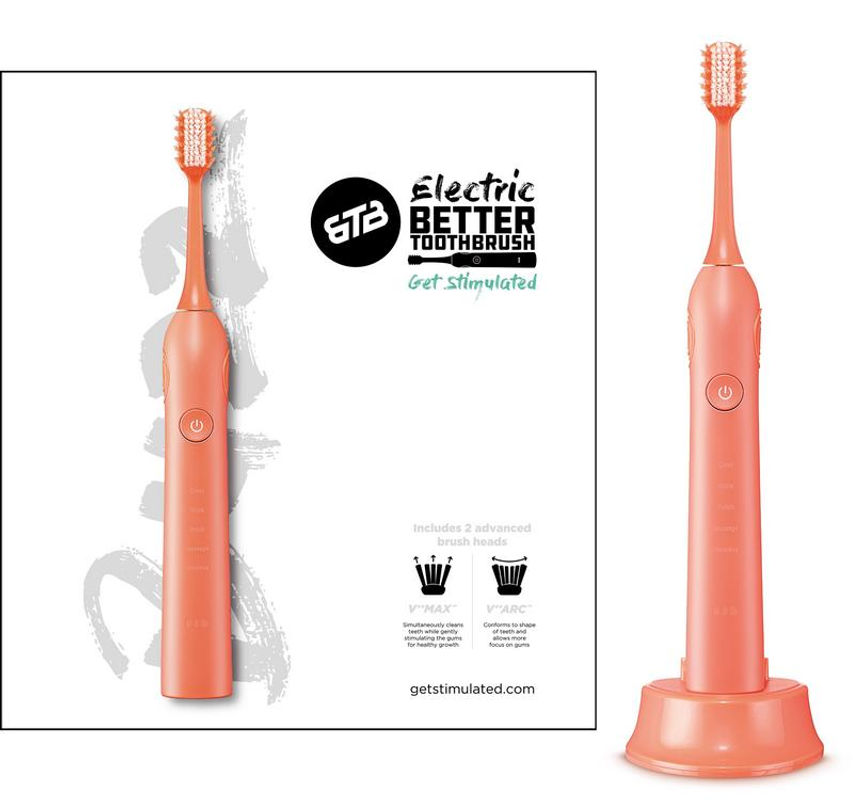 Bettertoothbrush Electric coral