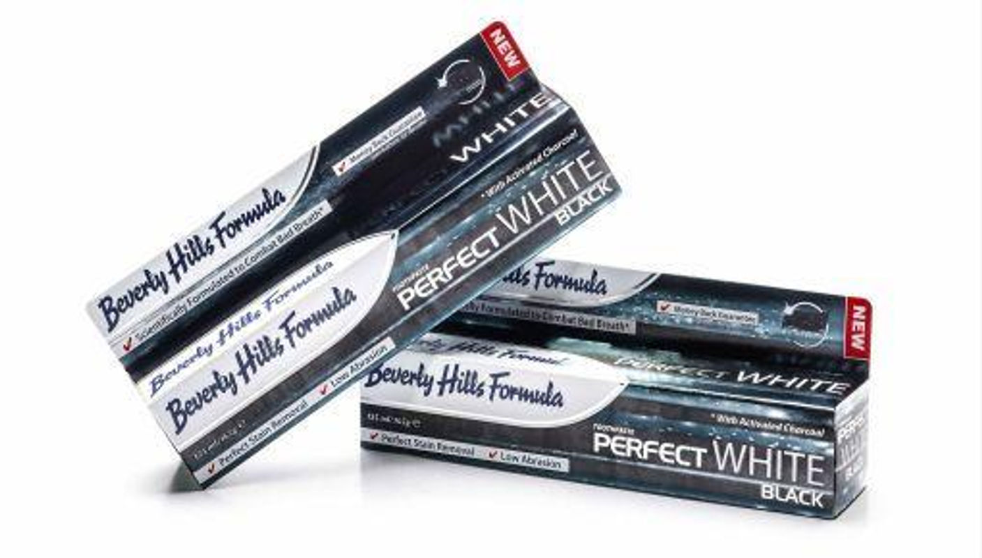 Beverly Hills Tandpasta perfect white black