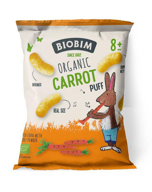 Carrot puff 8+ maanden bio