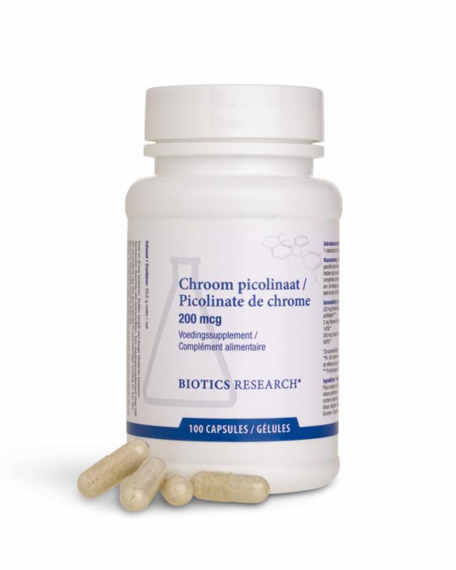Biotics Chroom picolinaat 200mcg