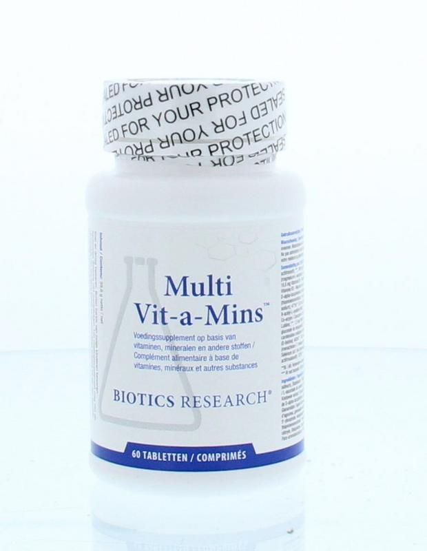 Biotics Multi vit a mins