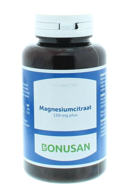 Bonusan Magnesiumcitraat 150 mg plus
