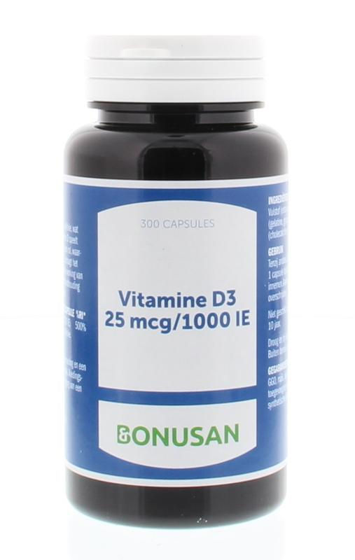 Bonusan Vitamine D3 25mcg