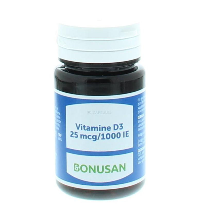 Bonusan Vitamine D3 25mcg