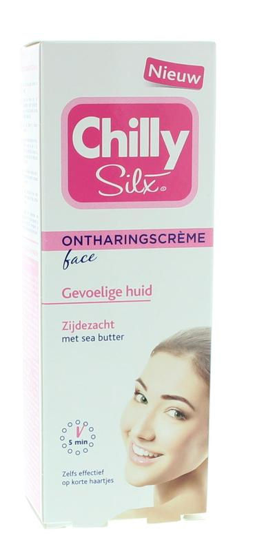 Chilly Silx Ontharingscreme gezicht