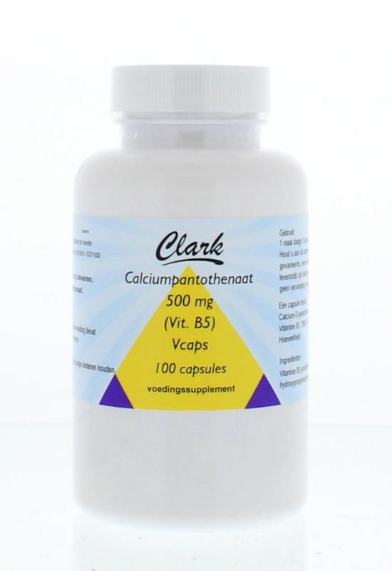 Clark Vitamine B5 pantotheenzuur 500mg