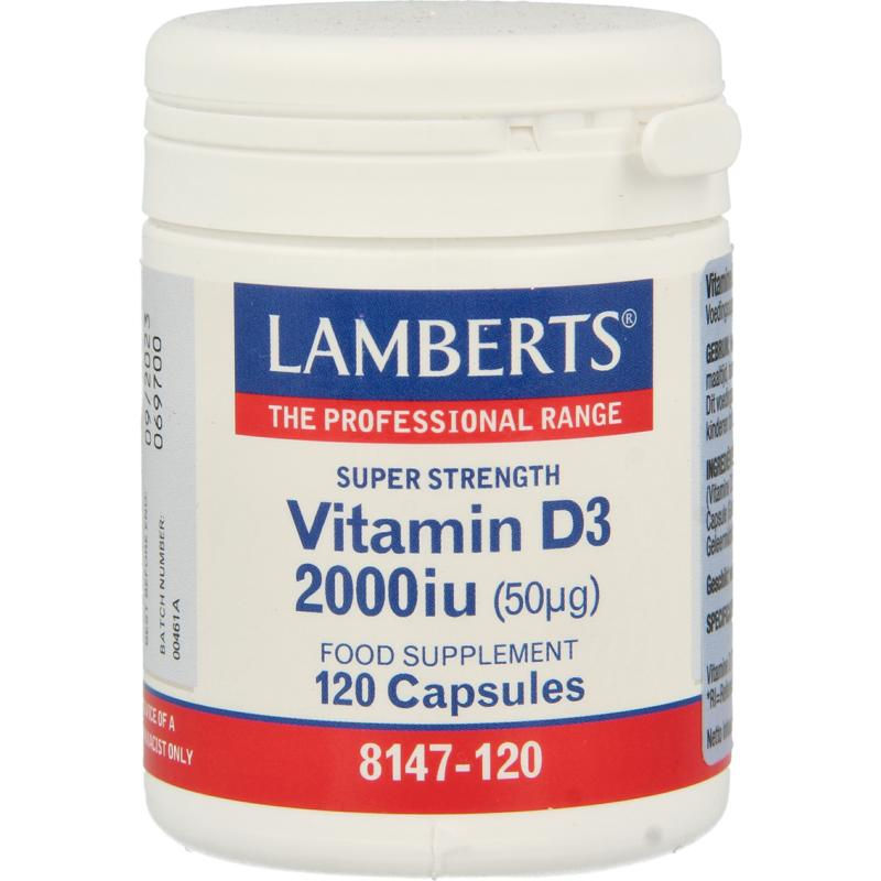 Clinicpacks Vitamine D3 2000IE