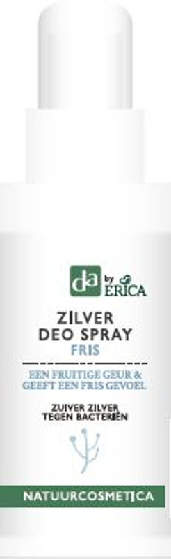 Da BY Erica Zilver deodorant spray fris