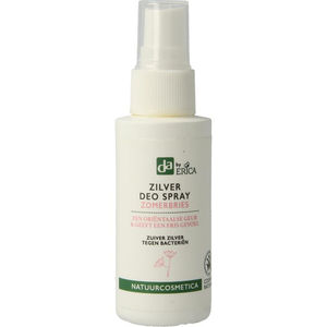 Zilver deodorant spray zomer breeze