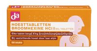 Hoesttabletten broomhexine 8 mg