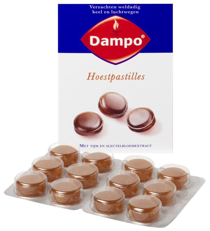 Dampo Hoestpastilles thijm/sleutelbloem