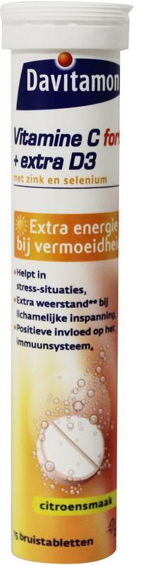 Davitamon Vitamine C & D3 bruistabletten