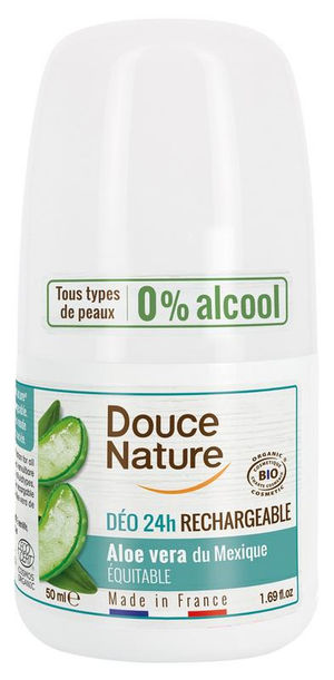 Deodorant roll on aloe hervulbaar