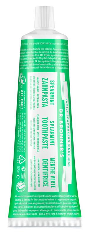 Dr Bronners Tandpasta spearmint