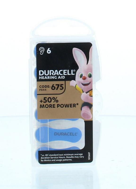 Duracell Hearing aid batterij 675