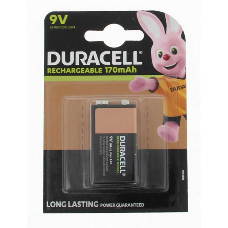 Duracell Rechargeable 9V 6HR61