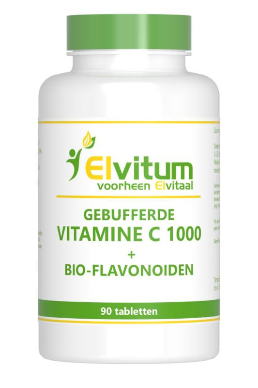 Elvitaal/elvitum Gebufferde vitamine C 1000mg
