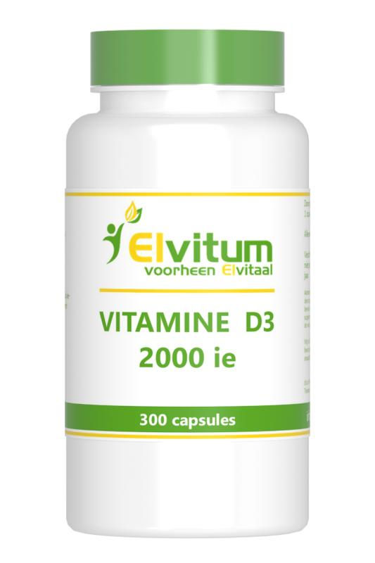 Elvitaal/elvitum Vitamine D3 2000IE
